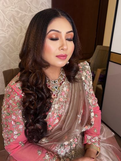 Makeovers by Mahalakshmi - Special Occasion Makeup Reception & Sangeet Glam photo 18