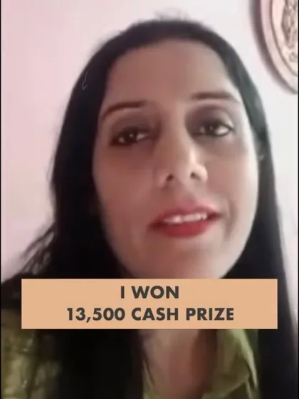 Priya proudly shares that she won a Rs 13,500 cash prize for her transformation.