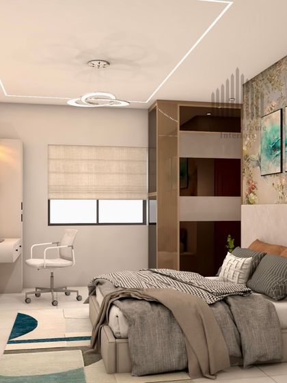 WallsToHome Interiors - Turnkey Home Interiors Serene Bedrooms & Custom Wardrobes photo 14
