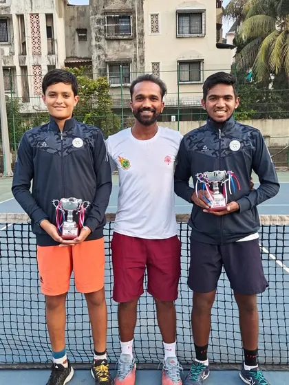 Our trainees Pradyumna Tomar and Om Verma as runners-up in the highly competitive Kick Ace Cup 2023 in Mumbai.