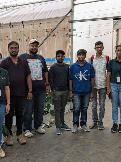 Our February 2024 hydroponic trainees with their trainers. We foster a supportive learning environment for all our participants.