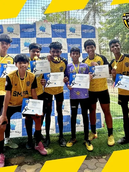 Our players with their certificates and medals after a successful tournament run. Every achievement, big or small, is a step forward.