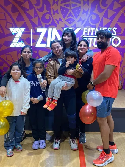 Some of our members brought their kids along for a celebration. We are a family-friendly space where everyone feels welcome.