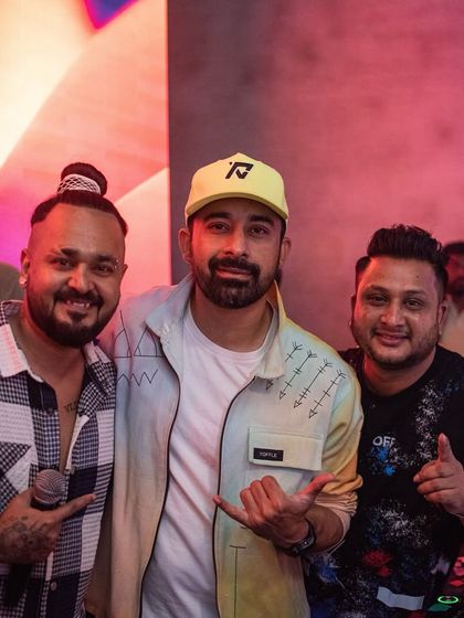 Another great shot with Rannvijay Singha at the Gillys launch event.