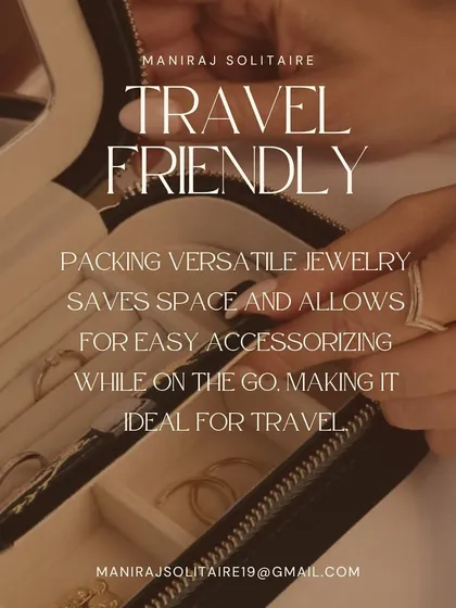 Packing versatile jewellery is ideal for travel. It saves space in your luggage and allows for easy accessorizing on the go, so you can look great without carrying your entire collection.