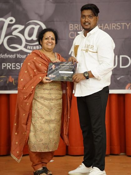 A proud moment from one of my workshops. Congratulations on your certification!