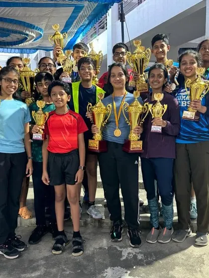The results of our training program speak for themselves. We are delighted to share this moment of collective success, with our academy players showcasing a hall full of trophies after dominating the CBSE cluster tournaments.
