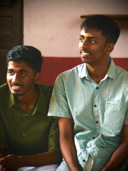 The future of Kalavadhyam is in safe hands. Our young artists, Lakshmi Narayanan and Pranav Murali, are poised to carry our style and tradition forward for the next generation.