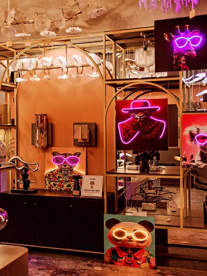For a brand launch, we created a quirky and memorable photo opportunity with a gallery of neon art. This demonstrates our ability to translate a brand's unique personality into interactive and highly "Insta-worthy" decor elements.