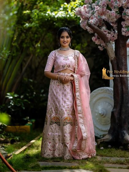 Pre Wedding Attire - Pre-Wedding Outfit Rental Regal Lehengas & Skirt Sets photo 12