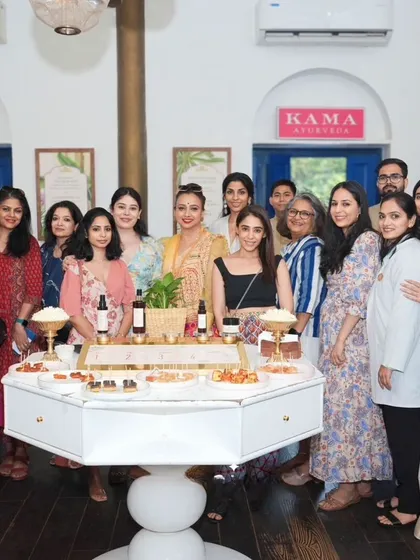 A happy moment from our Mother's Day collaboration with Kama Ayurveda. I love partnering with like-minded brands to create unique and joyful experiences for our guests.