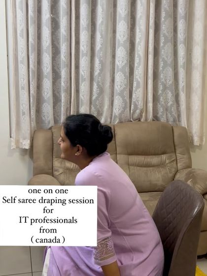 Shikha Agarwal - Personal Saree Draping Classes Learn From Anywhere in the World photo 27