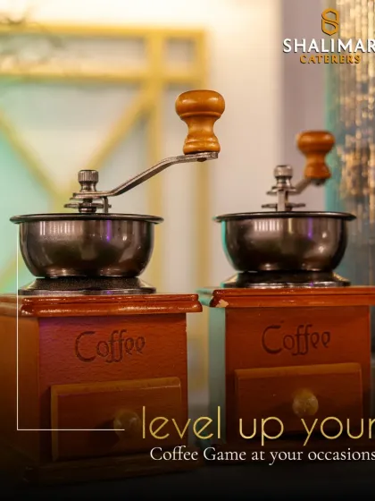 Level up your coffee game at your occasions. We bring a complete, rustic-style coffee bar experience to your event, ensuring your guests get their perfect caffeine fix.
