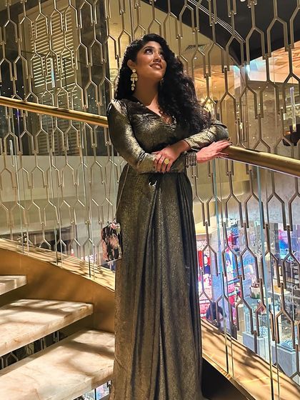 Kalasthree by Tejaswini Anjan Kumar - Custom Occasion Wear A Modern Twist: Indo-Western & Contemporary Wear photo 17