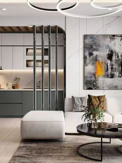 Modular Kitchen - Modular Home Interiors Efficient L-Shaped & U-Shaped Kitchens photo 35