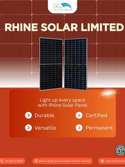 Light up every space with my durable, certified, versatile, and permanent solar panels. Make your home, office, and industry future-ready with this smart and sustainable choice.