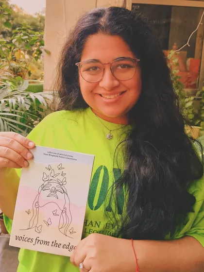This is the moment it all becomes real. One of our community members holding her book, published after finding her direction with us. We don't just give you a stage, we give you a path to becoming a published author.