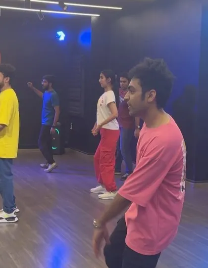 A snapshot of a class in session during my Bangalore tour. You can see the focus and energy.