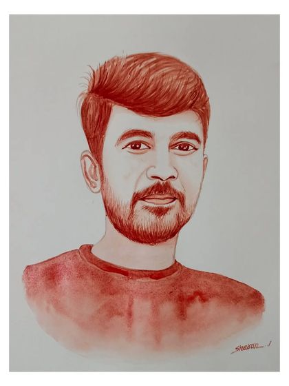 Sharan Ediga - Custom Portrait Art Blood Portraits: Your Story in Art photo 81