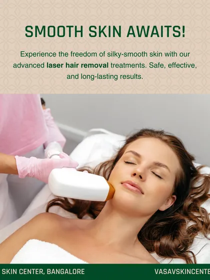 Here you can see a patient comfortably undergoing a facial laser hair removal session. My priority is to ensure the process is as gentle and effective as possible for all skin types.