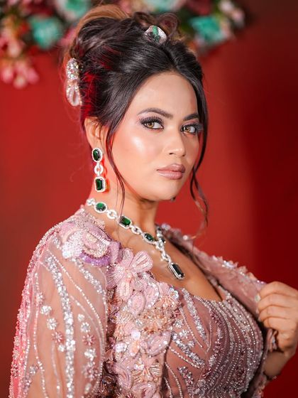 Sangeet, Reception & Party Glam photo 22