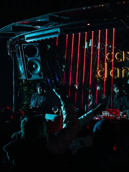 The energy at Casa Danza is always off the charts. This shot captures the intensity of the dancefloor when the beat drops and everyone is locked into the groove.