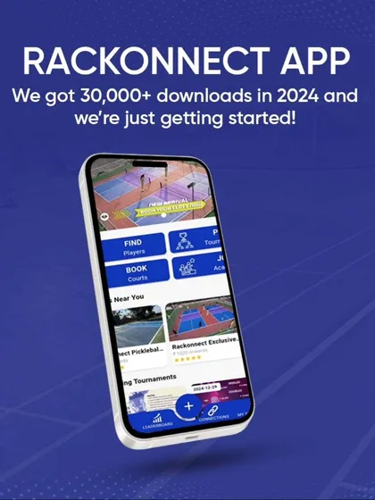 The numbers speak for themselves. With over 30,000 downloads of the Rackonnect app in 2024, we've built a massive and growing community of players and organizers who rely on our platform for their racket sports needs.
