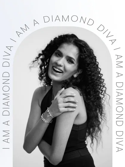 I am a Diamond Diva. This is a declaration of self-worth and confidence. The collection, featuring sparkling bracelets and rings, is designed for every moment you choose to celebrate yourself.