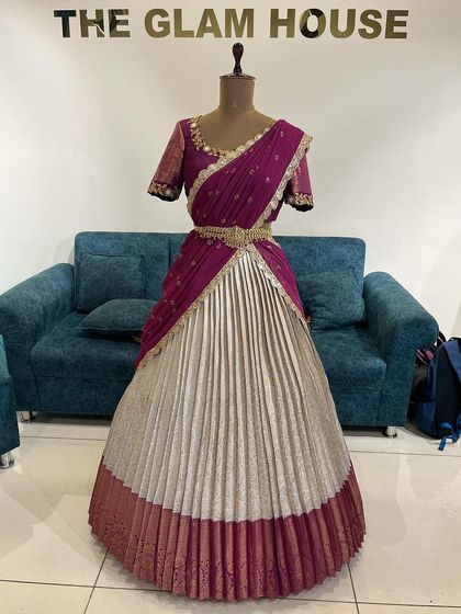 The Glamhouse - Ethnic Wear & Jewellery Rentals The Lehenga & Langa Voni Collection photo 14