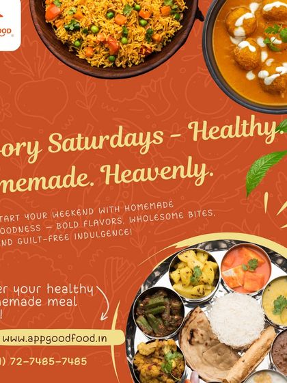 Savory Saturdays. Healthy, homemade, heavenly. Start your weekend with wholesome bites and guilt-free indulgence.