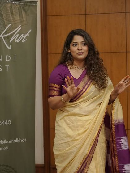 A moment during our graduation ceremony where I share some final thoughts and encouragement with my students before they start their professional journey.