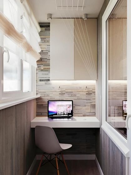 Interiors - Balcony Design & Landscaping Balcony Home Offices photo 10