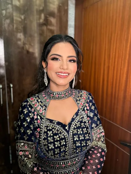 Heer looking confident and beautiful, ready to celebrate her special day.