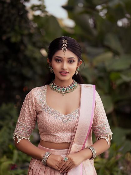 Maya Designer Studio - Custom Bridal & Occasion Wear Modern Half Sarees (Langa Voni) photo 30