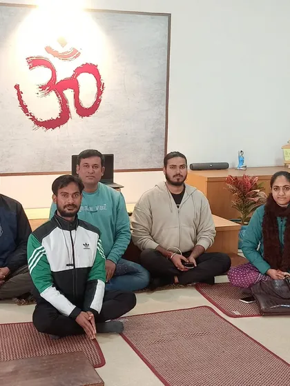 A group photo with some of the dedicated yoga teachers who attended our free medical yoga workshop. It is inspiring to see so many eager to deepen their knowledge and healing skills.