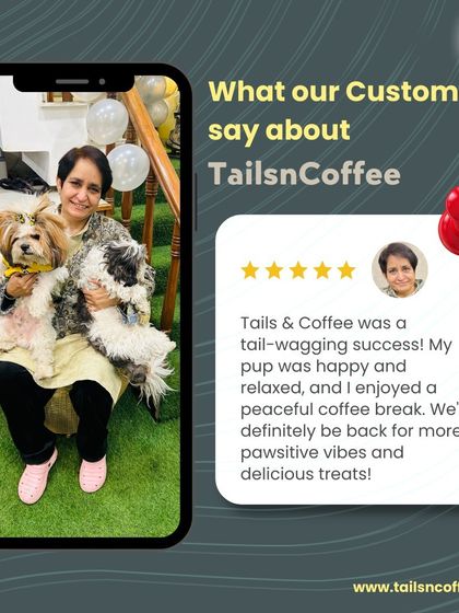 "My pup was happy and relaxed, and I enjoyed a peaceful coffee break." This is exactly the experience I want for my customers. A place where they can relax, knowing their pet is safe and happy.