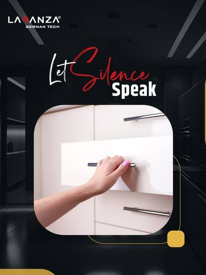 Let silence speak. The quiet close of a drawer is a small luxury that contributes to a peaceful and refined home environment.