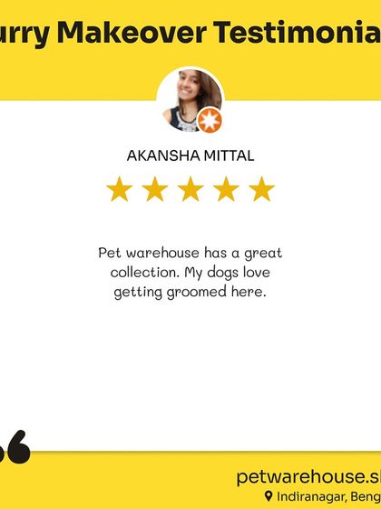 Pet Warehouse - Pet Grooming Services Words from Our Pet Parents photo 13