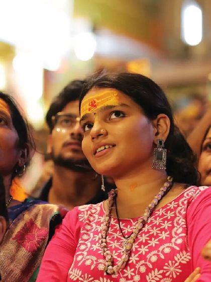 The wonder in the eyes of the audience at our Varanasi show. These moments of connection and shared experience are truly priceless.