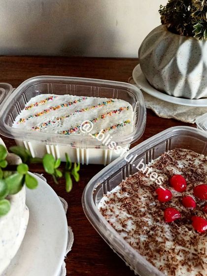 A closer look at my Mixed Fruit Soufflé options, perfect for when you want to offer guests a choice of toppings.