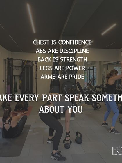 Make every part of your body speak something about you. We train for confidence, discipline, strength, power, and pride.