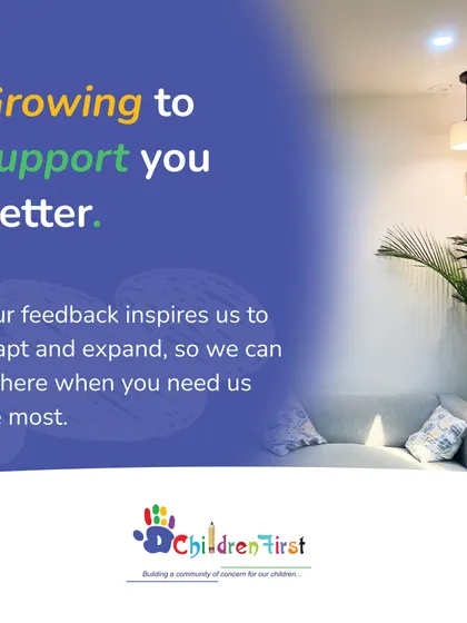 We are always growing to support you better. Your feedback inspires us to adapt and expand, so we can be here when you need us the most. This image reflects our commitment to evolving our services.
