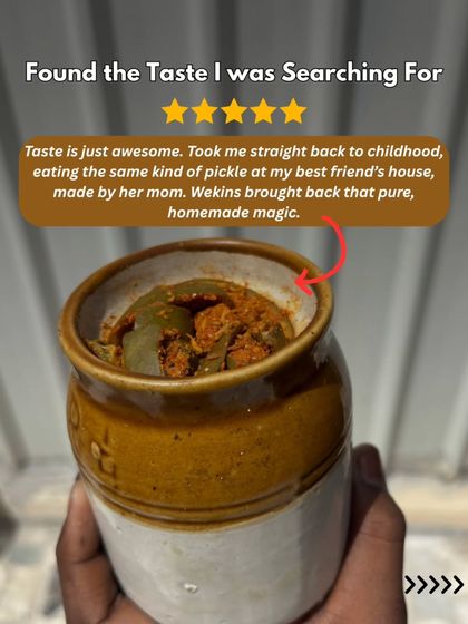 "Took me straight back to childhood." We love that our pickle could bring back such a wonderful memory. This is the magic of homemade food.