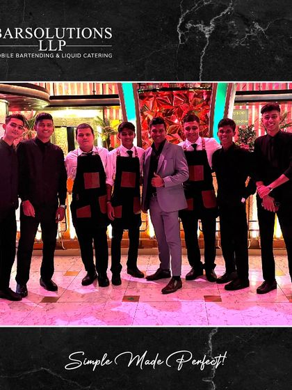 The full crew for the Kapil Sharma Show party, showcasing our ability to handle events for the entertainment industry's biggest names.