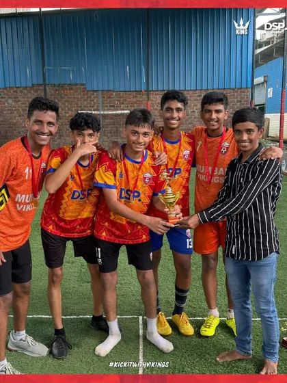 A triple threat victory for our U15 team. We didn't just win the tournament; we also secured the Best Striker and Best Goalkeeper awards.