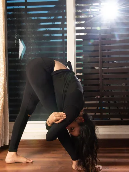 A question I get asked a lot is, "Can I do yoga if I'm not flexible?" The answer is always yes. Yoga isn't about touching your toes; it's about what you learn on the way down. We build flexibility together, one breath at a time.