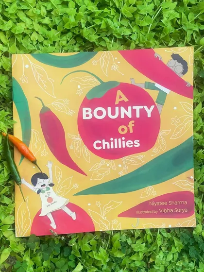 'A Bounty of Chillies', a fun and flavorful story about a little boy discovering his love for spice. A perfect read for our 'Delectable July' food-themed month.