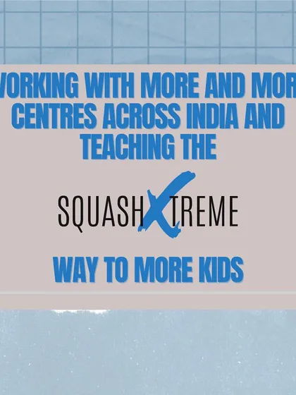 Our vision for the future is clear. We are focused on expanding our reach by working with more centers across India, bringing the proven Squash Xtreme training methodology to more kids and building a national community of champions.
