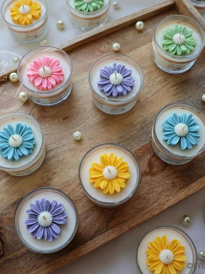 Over The Lune Studio - Custom Event Favors & Bulk Gifting Floral Candles: Urlis, Jars & More photo 23
