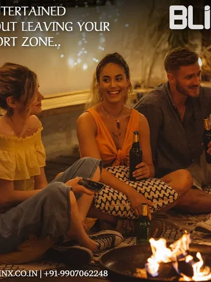 Your entertainment does not have to be confined indoors. We can help you set up an outdoor cinema for a movie night under the stars, perfect for summer evenings, parties, or even camping.